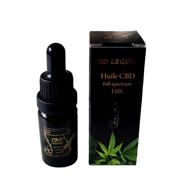 Huile CBD Full Spectrum 10% "Menthe"