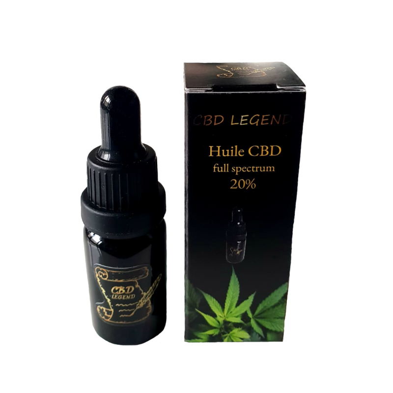 Huile CBD Full Spectrum 20% "Menthe"