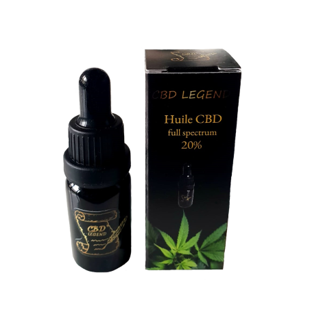 Huile CBD Full Spectrum 20% "Menthe"