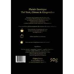 Plaisir Exotique (Citron & Gingembre)